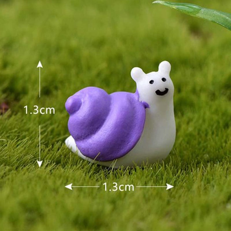 TANOMA Small Animals Miniature Fairy Garden Accessories Micro Landscape Pots Bonsai Craft Decor 5PCS - Image 4